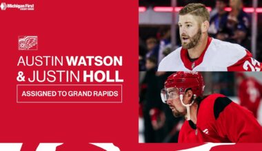Watson and Holl assigned back to Grand Rapids