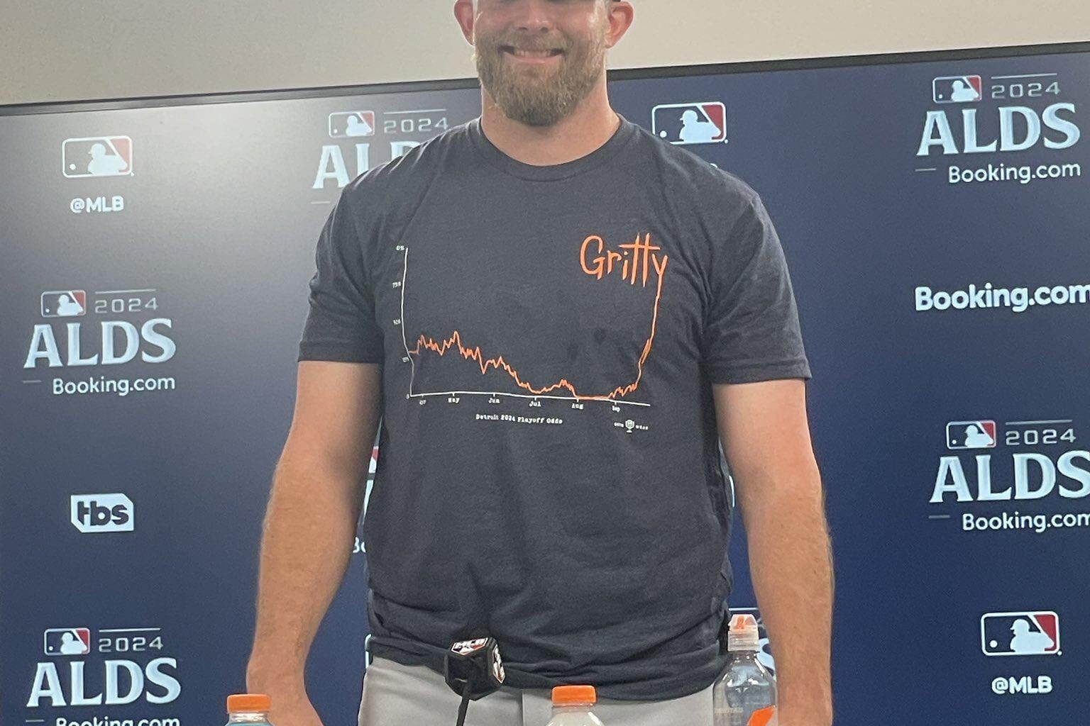 Will Vest rocking some Gritty attire