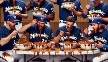 Brewers fan coming in peace… my team really are a p**pie sandwich