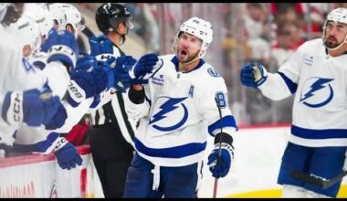 Dave Mishkin calls Lightning vs Hurricanes highlights (2024 Season Opener)