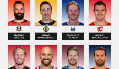 Every nhl team captain