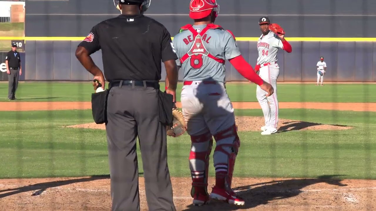 Luis Mey, Cincinnati Reds RHP Prospect (2024 Arizona Fall League)