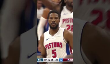 Pistons vs 76ers | 1st Quarter Highlights #detroitpistons #pistons #detroitbasketball #nba