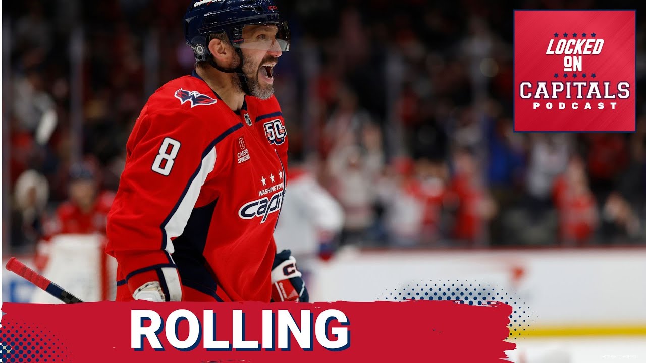 Ovechkin's Milestone, Rising Stars McMichael & Protas Shine in Thrilling 6-3 Victory Over Canadiens