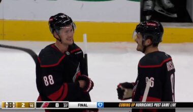 The Hurricanes Stay RED HOT...