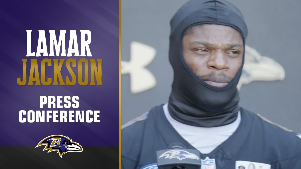Lamar Jackson on His Status for Sunday | Baltimore Ravens