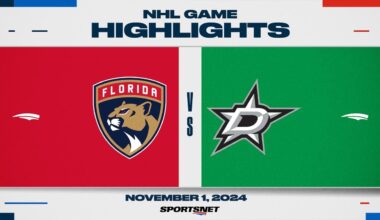 NHL Highlights | Panthers vs. Stars - November 1, 2024