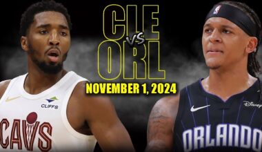 Cleveland Cavaliers vs Orlando Magic Full Game Highlights - November 1, 2024 | 2024-25 NBA Season