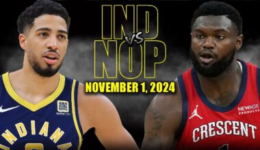 New Orleans Pelicans vs Indiana Pacers Full Game Highlights - November 1, 2024 | 2024-25 NBA Season