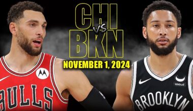 Chicago Bulls vs Brooklyn Nets Full Game Highlights - November 1, 2024 | 2024-25 NBA Season