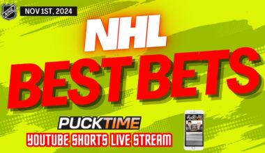NHL BEST BETS: Free Picks | Predictions | Props | Nov 1st