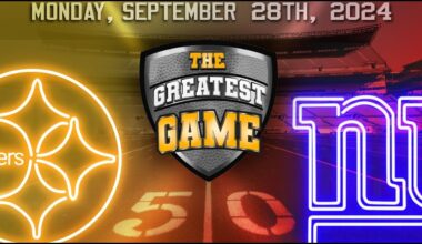New York Giants vs Pittsburgh Steelers (October 28, 2024) - The Greatest Game