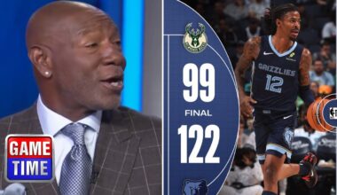 NBA Gametime reacts to Grizzlies DESTROY Milwaukee Bucks 122-99; Giannis 37 Pts; Ja Morant 26 Pts