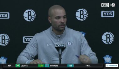 Jordi Fernández on the Nets' 120-112 win against the Bulls