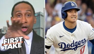 FIRST TAKE | "Dodgers are the World Series champions" - Stephen A.: Shohei Ohtani will SWEEP Yankees