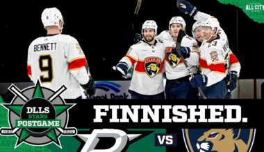 STARS POSTGAME: Dallas Stars swept by Florida Panthers in Finland