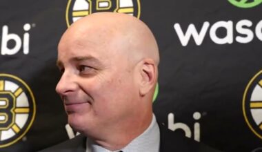 Jim Montgomery on Joonas Korpisalo: "He's finding his groove." | Bruins vs Flyers