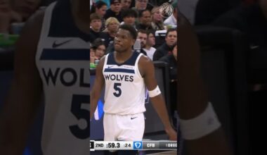 Defense 🔒 to Offense 🔨 #nba #timberwolves #minnesota