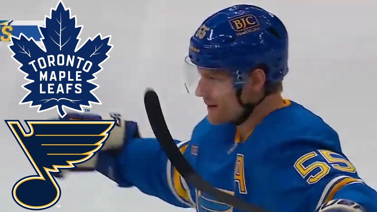 Toronto Maple Leafs VS St Louis Blues NOV 2 24 w/Superbman