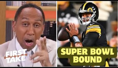 FIRST TAKE | Russell Wilson is Super Bowl Bound! - Stephen A. breaks Steelers' "brutal" schedule