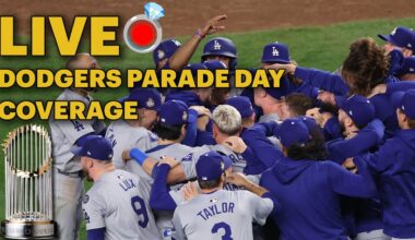 HAPPY DODGERS PARADE DAY! Party with Kappy & Morales and the ESPN LA crew LIVE from the Streets