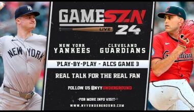 ALCS Game 3: New York Yankees @ Cleveland Guardians - Schmidt vs. Boyd