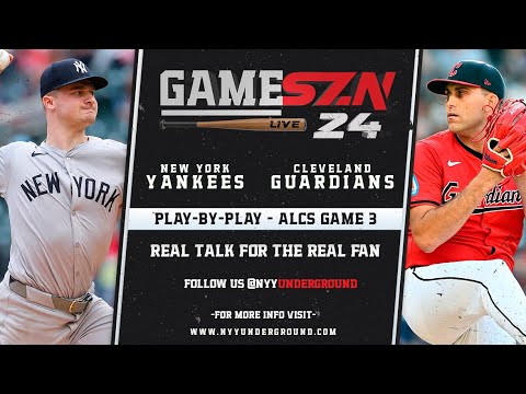 ALCS Game 3: New York Yankees @ Cleveland Guardians - Schmidt vs. Boyd