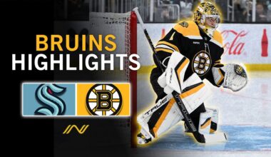 Bruins Highlights: Jeremy Swayman Shines In Boston's Second Straight Shutout Win