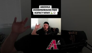 Arizona Diamondbacks Free Agency News 🐍⚾️ #mlb #mlbb #tiktok #dbacks #arizona #freeagency #sports
