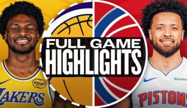 LAKERS vs PISTONS FULL GAME HIGHLIGHTS | November 4, 2024 | NBA Full Game Highlights Today 2K25