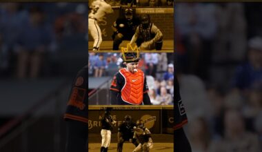 Patrick Bailey takes home the first Rawlings Gold Glove Award of his career 💪