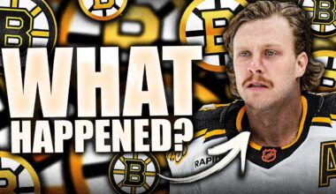 SOME REALLY BAD NEWS FOR DAVID PASTRNAK & THE BOSTON BRUINS (HE GOT BENCHED)