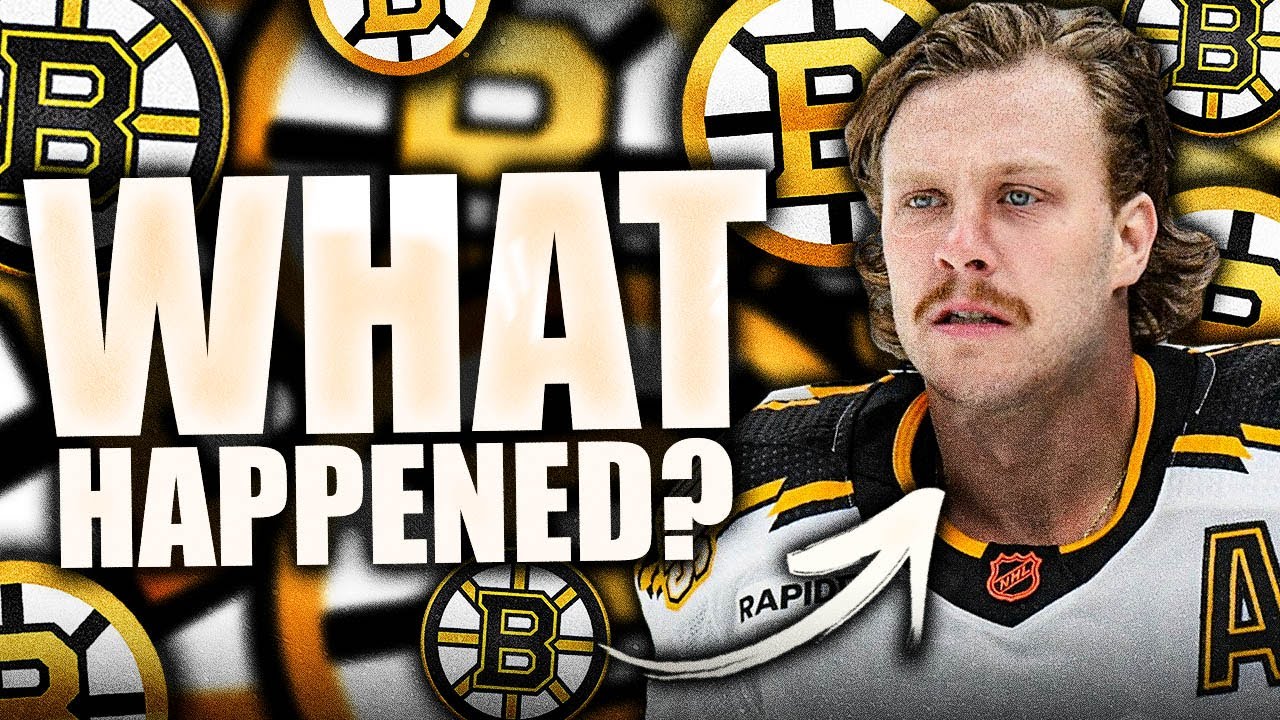 SOME REALLY BAD NEWS FOR DAVID PASTRNAK & THE BOSTON BRUINS (HE GOT BENCHED)