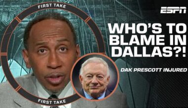 Stephen A. NAMES JERRY JONES as the reason for the Cowboys’ problems?! 🤠 | First Take