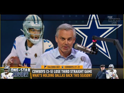 THE HERD | Colin Cowherd RIPS Dallas Cowboys, Dak Prescott Is AVERAGE, Dallas Is On FIRE | NFL