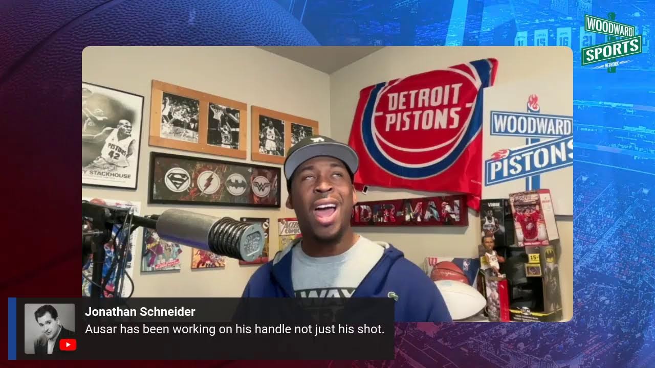 DETROIT PISTONS - FIRST LIVE STREAM OF THE 24-25 SEASON