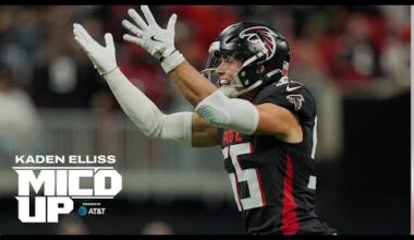 Kaden Elliss is mic'd up against the Dallas Cowboys | Atlanta Falcons | NFL