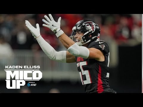 Kaden Elliss is mic'd up against the Dallas Cowboys | Atlanta Falcons | NFL
