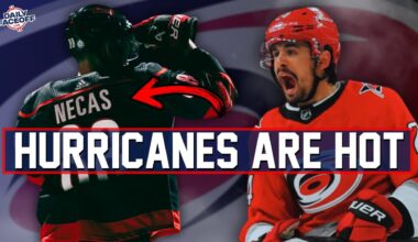 The Carolina Hurricanes are RED HOT