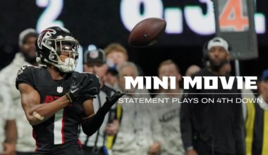 The Atlanta Falcons make statement plays on 4th Down | A Mini Movie