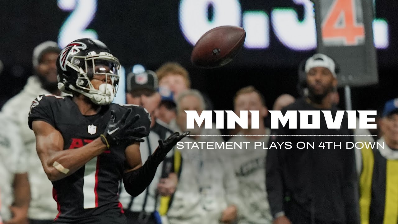 The Atlanta Falcons make statement plays on 4th Down | A Mini Movie