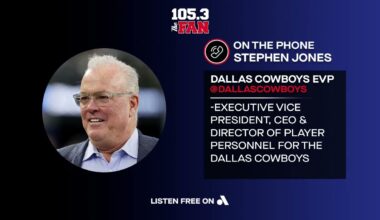 Stephen Jones on The Fan 11-4-24 | Dallas Cowboys 2024