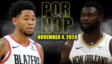 New Orleans Pelicans vs Portland Trail Blazers Full Game Highlights - November | 2024-25 NBA Season