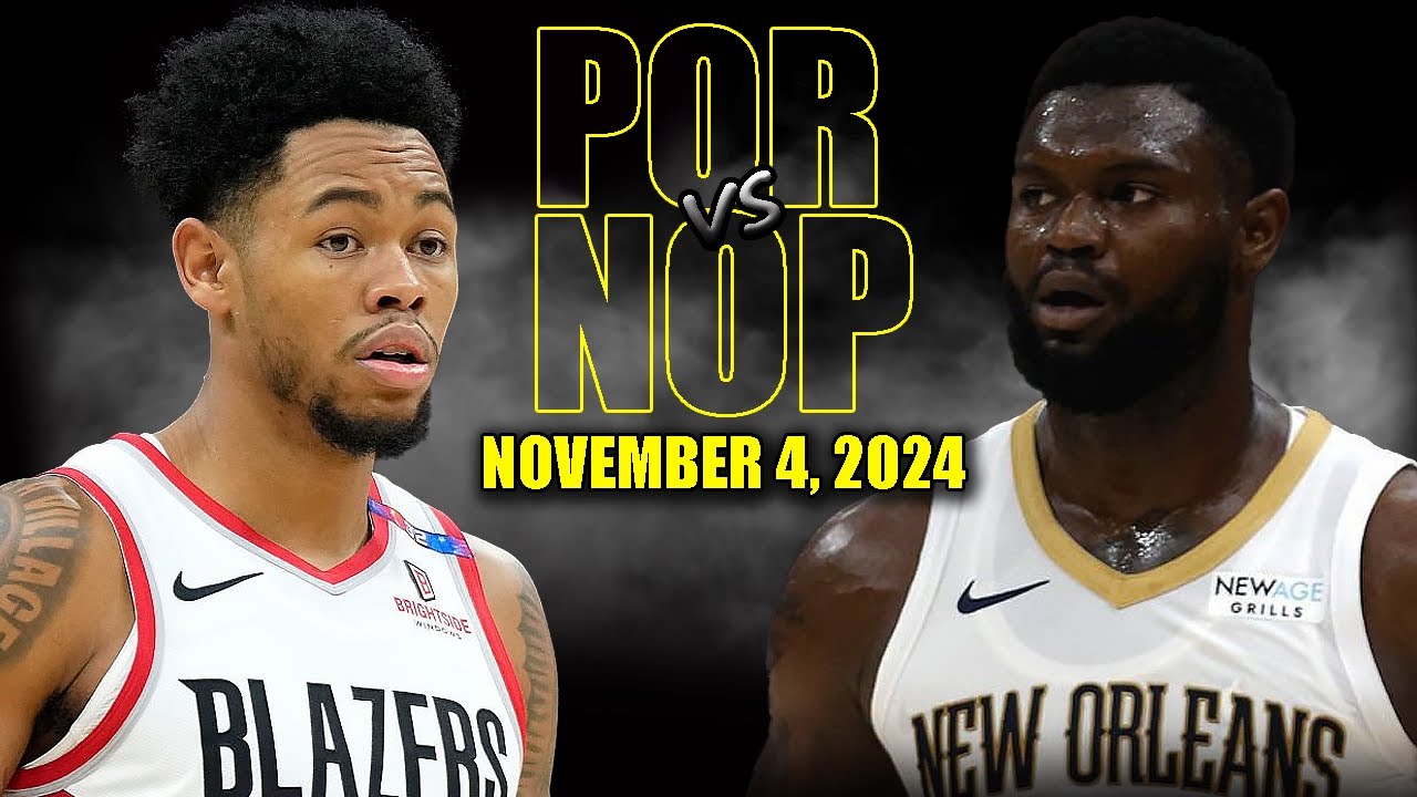 New Orleans Pelicans vs Portland Trail Blazers Full Game Highlights - November | 2024-25 NBA Season