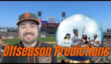 SF Giants Offseason Predictions!