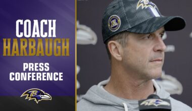 John Harbaugh on Keaton Mitchell's Potential Return | Baltimore Ravens