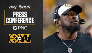 Coach Tomlin Press Conference (Week 10 at Commanders) | Pittsburgh Steelers