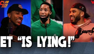 Jayson Tatum CALLS OUT Evan Turner for LYING about beating him 1v1 at Celtics practice | Club 520