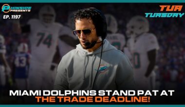 Miami Dolphins Stand Pat At Deadline Despite Wanting To Make A Trade!