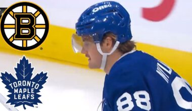 Toronto Maple Leafs VS Boston Bruins NOV 5 24 w/Superbman